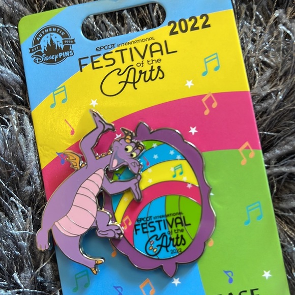 Epcot Festval of the Arts Figment Pin - Picture 5 of 5